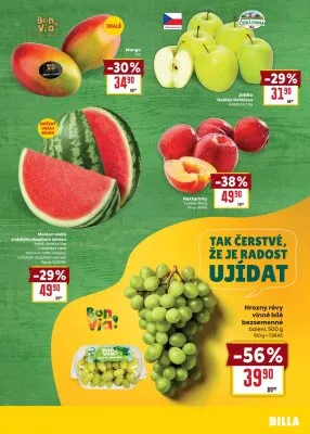 akční leták BILLA 2.4.2025-8.4.2025