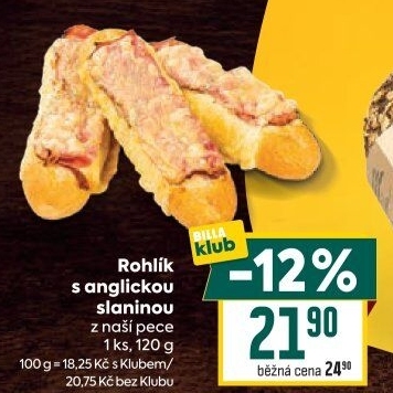 Anglický rohlík