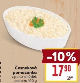Česneková pomazánka