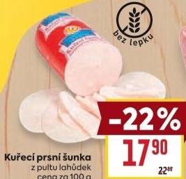 Kuřecí šunka prsní DZ Klatovy