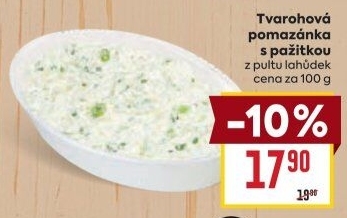 Pažitková tvarohová pomazánka