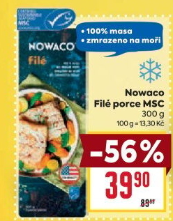 Rybí filé mražené Nowaco
