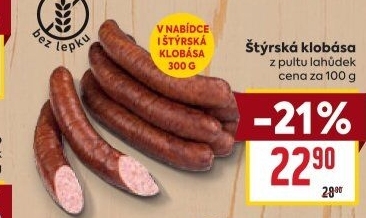Štýrská klobása