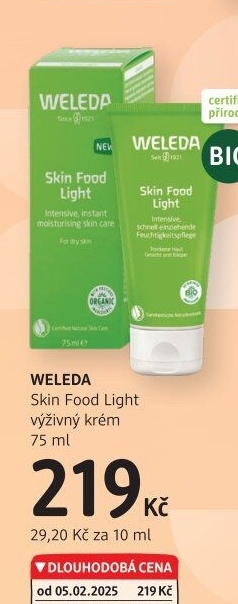 Krém výživný Skin Food Light Weleda
