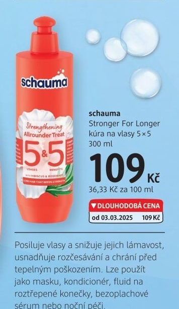 Kúra na vlasy Schauma 5&amp