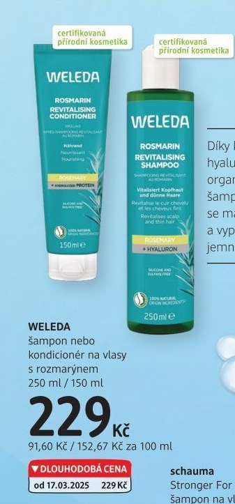 Šampon Weleda
