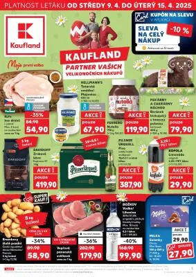 akční leták Kaufland 9.4.2025-15.4.2025