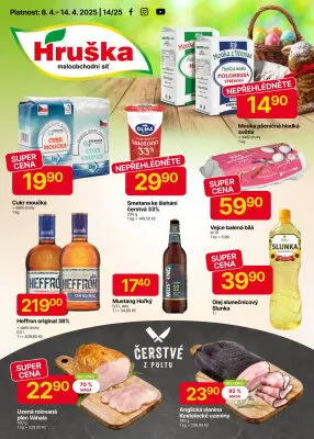 akční leták Hruška 8.4.2025-14.4.2025
