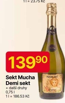 Sekt Demi Sec Mucha