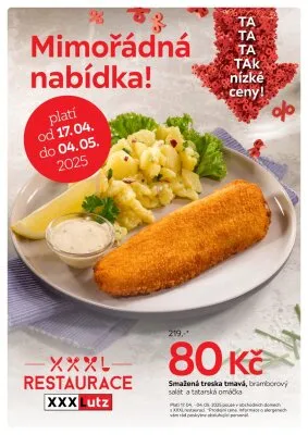 akční leták XXXLutz 17.4.2025-4.5.2025