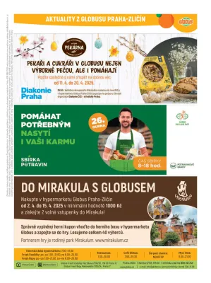 akční leták Globus 9.4.2025-15.4.2025