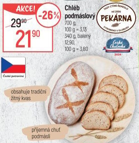 Chléb podmáslový