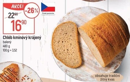 Chléb kmínový