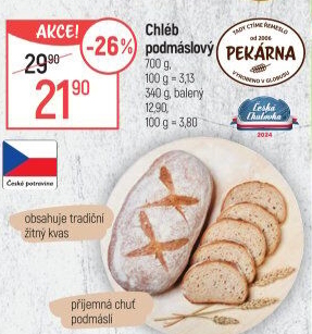 Chléb podmáslový