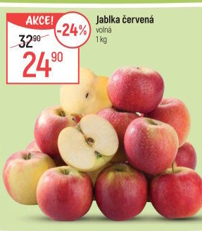 Jablka červená