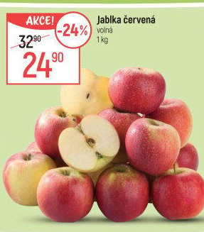 Jablka červená