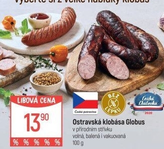 Ostravská klobása Globus
