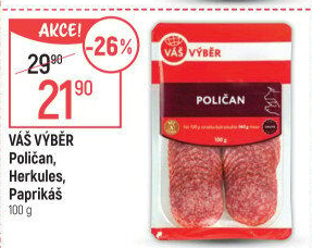 Salám Poličan Váš Výběr