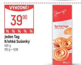 Sušenky křehké Jeden Tag