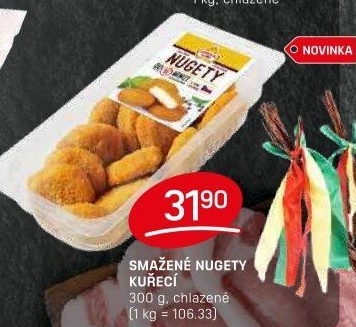 Kuřecí nugety Vodňanské kuře