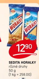 Oplatky Horalky Sedita