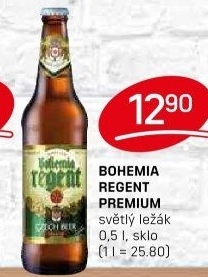 Pivo Premium Bohemia Regent