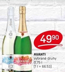 Šumivé nápoje Avanti