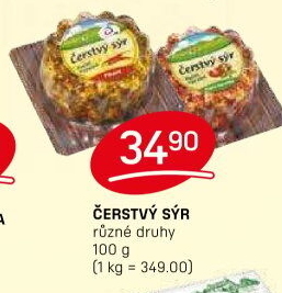 Sýr čerstvý v koření Kromilk