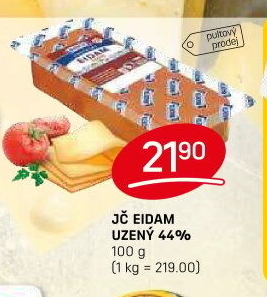 Sýr Eidam uzený 44% Jihočeský Madeta