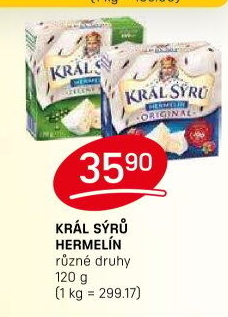Sýr Hermelín Král sýrů