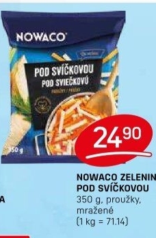 Zeleninová směs pod svíčkovou mražená Nowaco
