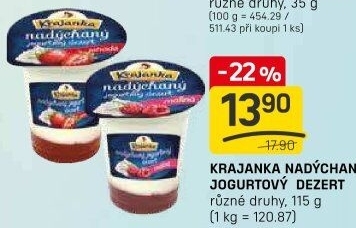 Dezert Nadýchaný Krajanka