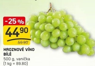 Hrozny bílé