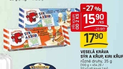 Sýr a křup Kiri