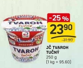 Tvaroh tučný Jihočeský Madeta
