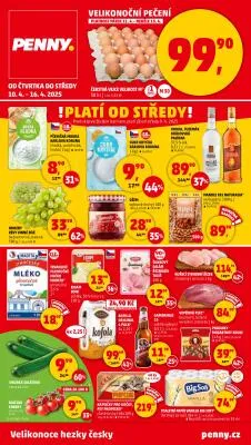 akční leták Penny Market 10.4.2025-16.4.2025