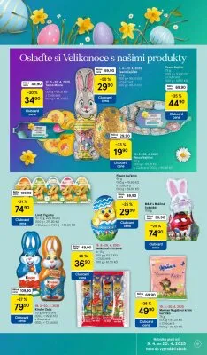 akční leták Tesco 9.4.2025-14.4.2025