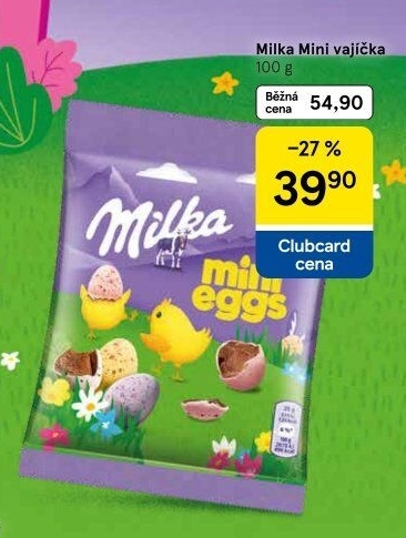 Čokoládová vajíčka Mini eggs Milka