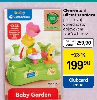 Dětská zahrádka baby Clementoni