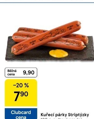 Párky kuřecí striptýzky