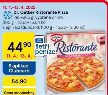 Pizza mražená Ristorante Dr. Oetker