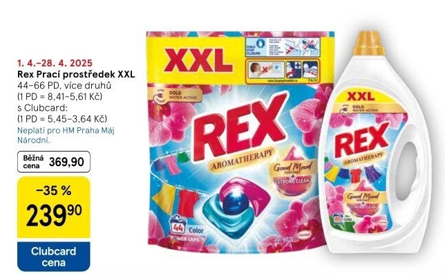 Prací prostředky Rex