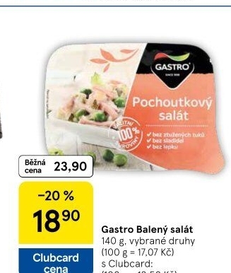 Saláty Gastro