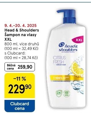 Šampon proti lupům Head&amp