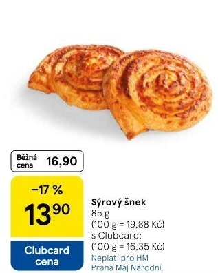 Šnek sýrový