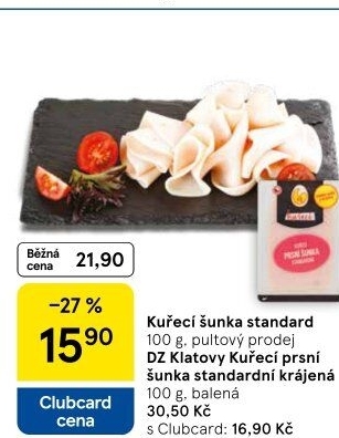 Šunka kuřecí standard