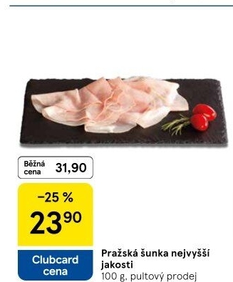 Šunka pražská nejvyšší jakosti