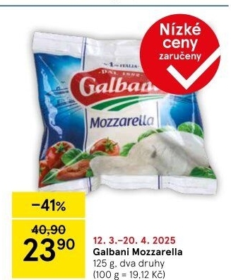 Sýr Mozzarella Galbani