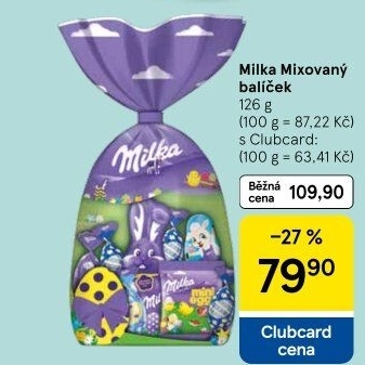 Velikonoční balíček Milka