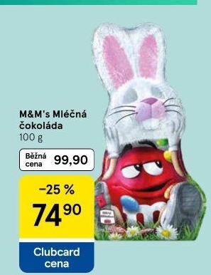 Velikonoční čokoládový zajíc M&amp